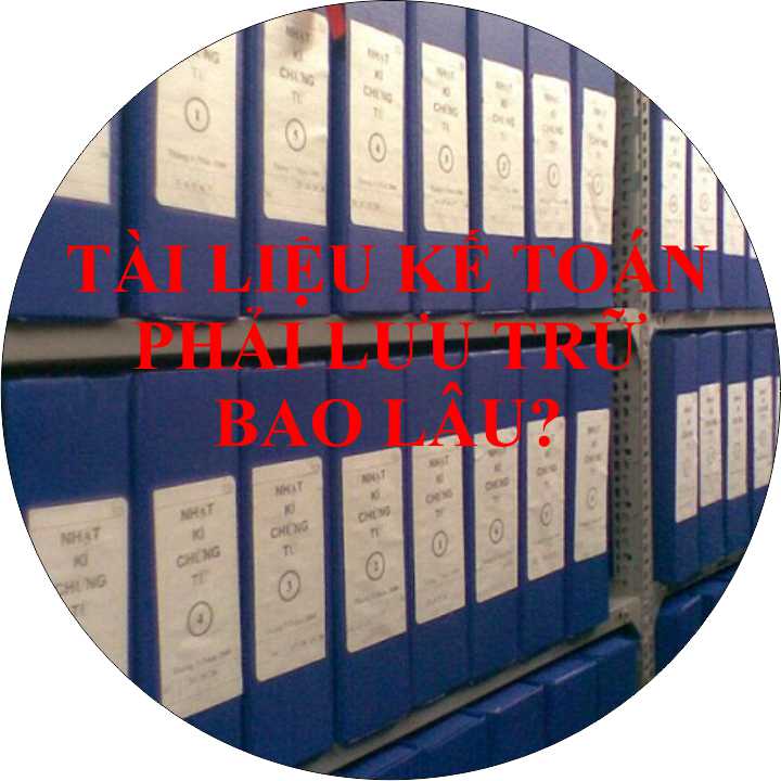 Thời hạn lưu trữ tài liệu kế toán